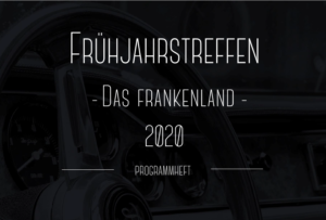 Programmheft Frühjahrstreffen 2020 - Das Frankenland